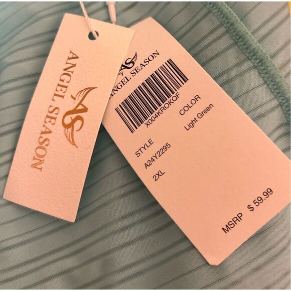 Angel Season Tankini Top Only Size 2XL - Picture 4 of 6